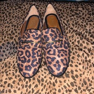 Franco Sarto Leopard print loafers  (DISCONTINUED)